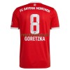 Maillot de Supporter FC Bayern Munich Goretzka 8 Domicile 2022-23 Pour Homme